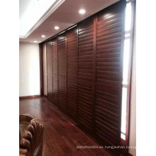 Obturador de madera sólida de calidad (SGD-S-5688)